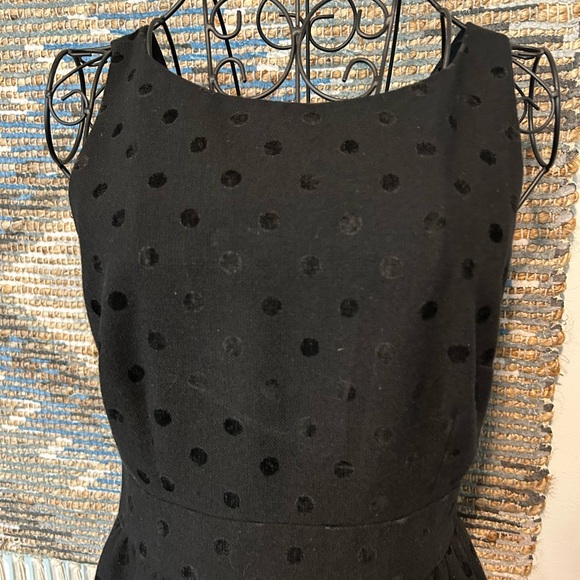 Loft Polka Dot Midi Dress - Picture 2 of 10